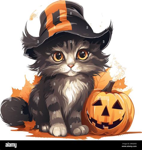 cute halloween cat cartoon|cute halloween cat drawing.